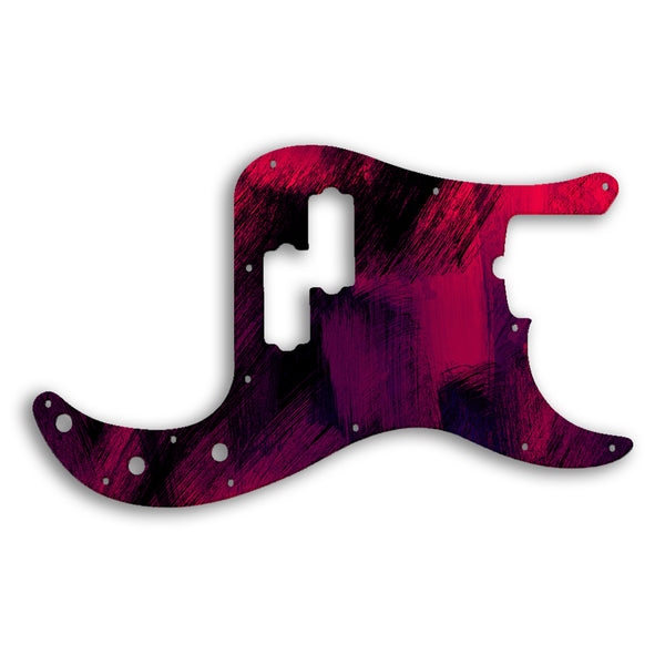 Fender Precision Bass USA 5 String Custom Pickguard Scratchplate PAINT Design