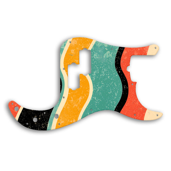 Fender Precision Bass USA 5 String Custom Pickguard Scratchplate RETRO Design