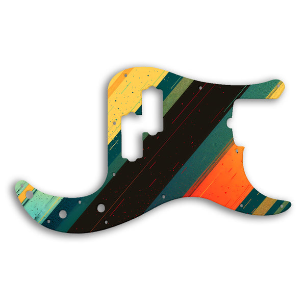 Fender Precision Bass USA 5 String Custom Pickguard Scratchplate RETRO Design