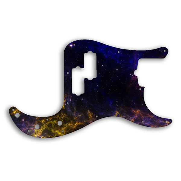 Fender Precision Bass USA 5 String Custom Pickguard Scratchplate SPACE Design