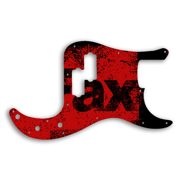 Fender Precision Bass Mexican Custom Pickguard Scratchplate ABSTRACT Design