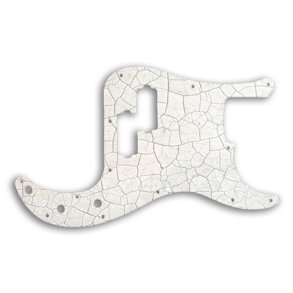 Fender Precision Bass Mexican Custom Pickguard Scratchplate CRACKED Design