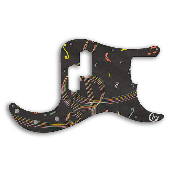 Fender Precision Bass Mexican Custom Pickguard Scratchplate Music Design