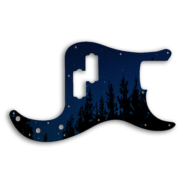 Fender Precision Bass Mexican Custom Pickguard Scratchplate NIGHT Design