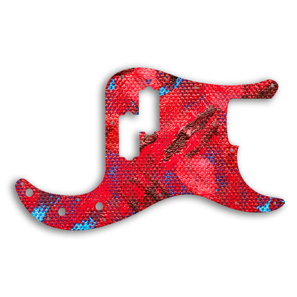 Fender Precision Bass Mexican Custom Pickguard Scratchplate Paint Design