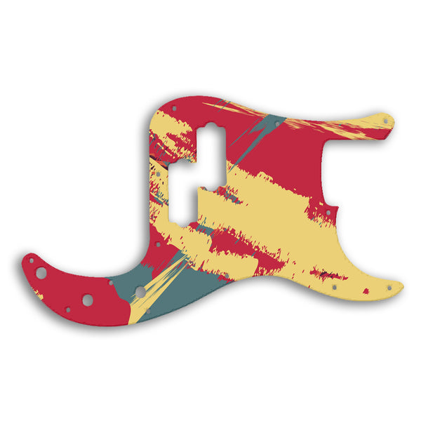 Fender Precision Bass Mexican Custom Pickguard Scratchplate PAINT Design