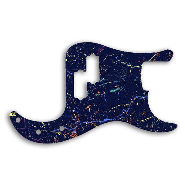 Fender Precision Bass Mexican Custom Pickguard Scratchplate PAINT Design