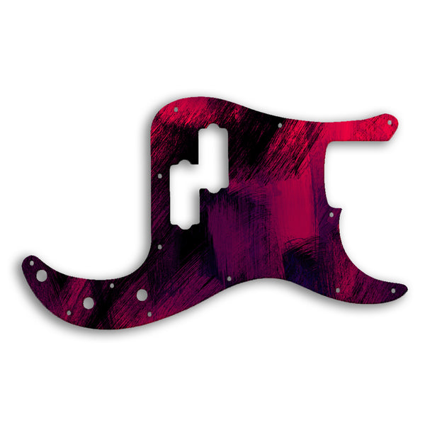 Fender Precision Bass Mexican Custom Pickguard Scratchplate PAINT Design