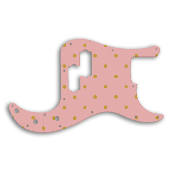 Fender Precision Bass Mexican Custom Pickguard Scratchplate Pattern Design