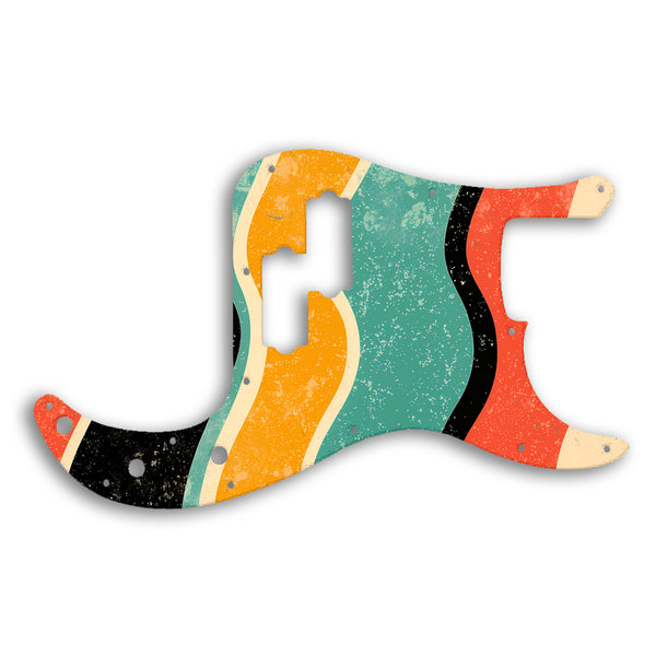 Fender Precision Bass Mexican Custom Pickguard Scratchplate RETRO Design