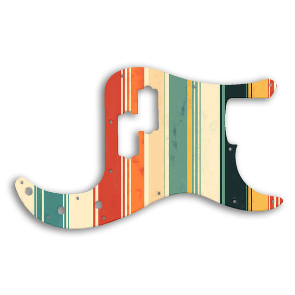 Fender Precision Bass Mexican Custom Pickguard Scratchplate RETRO Design