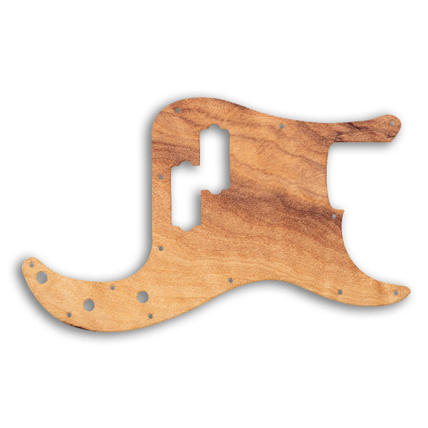 Fender Precision Bass Mexican Custom Pickguard Scratchplate Wood Design