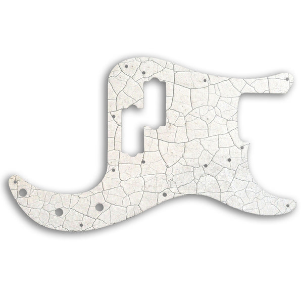 Fender PRECISION BASS 50'S ROAD WORN SERIES Custom Pickguard Scratchplate CRACKED Design