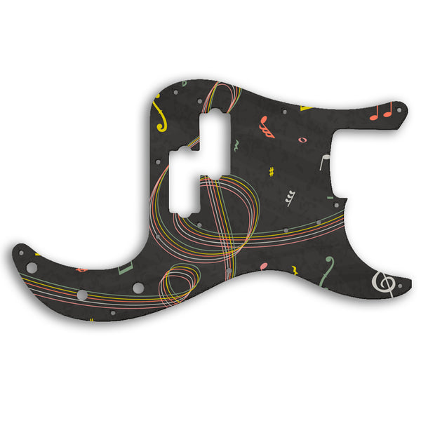 Fender PRECISION BASS 50'S ROAD WORN SERIES Custom Pickguard Scratchplate Music Design