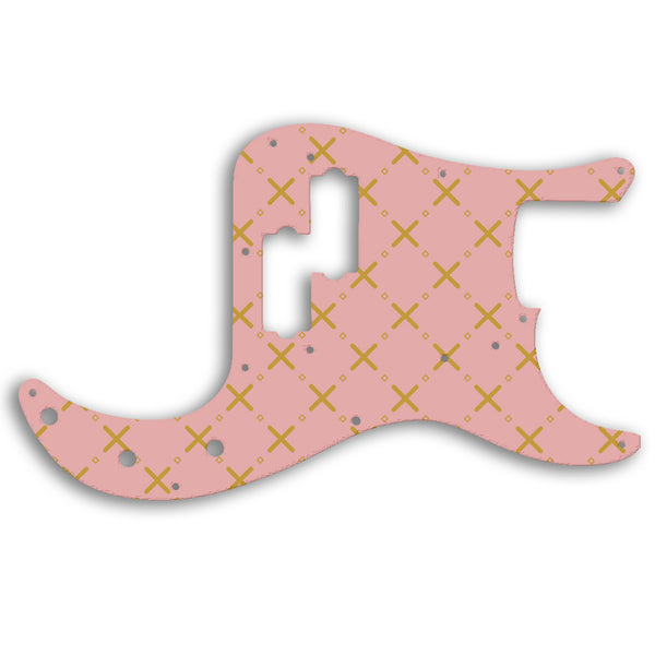 Fender PRECISION BASS 50'S ROAD WORN SERIES Custom Pickguard Scratchplate Pattern Design