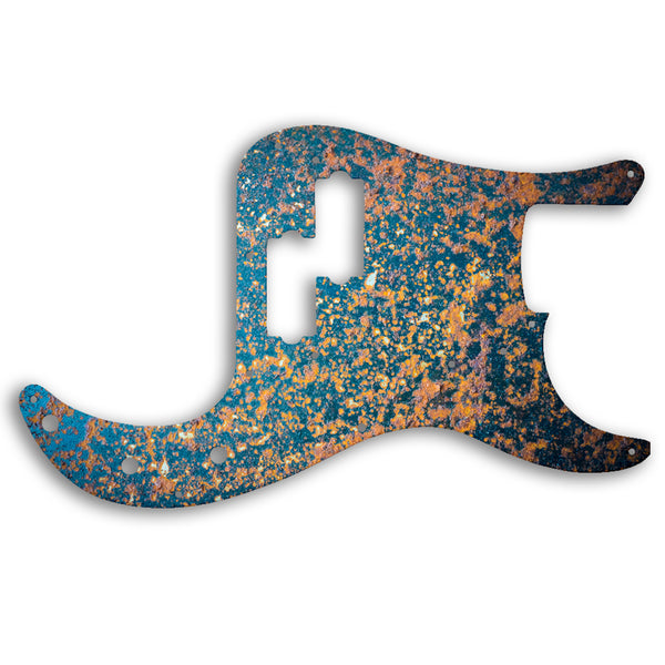 Fender PRECISION BASS 50'S ROAD WORN SERIES Custom Pickguard Scratchplate Rust Design