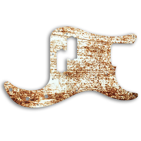 Fender PRECISION BASS 50'S ROAD WORN SERIES Custom Pickguard Scratchplate Rust Design