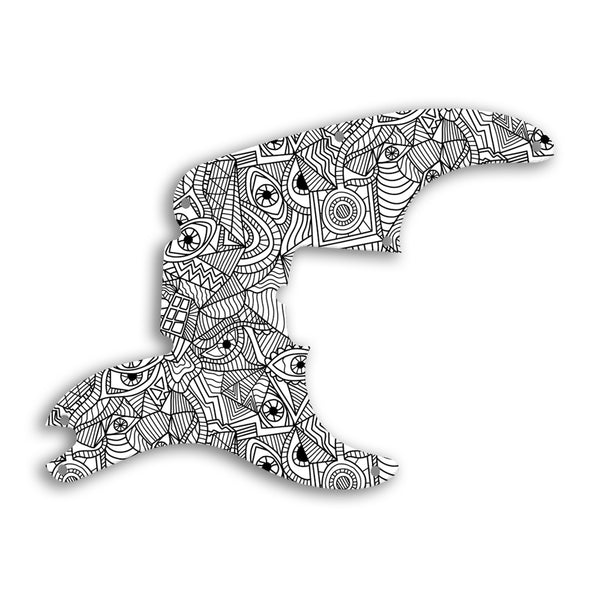 Fender PRECISION BASS 60TH ANNIVERSARY Custom Pickguard Scratchplate Abstract Design