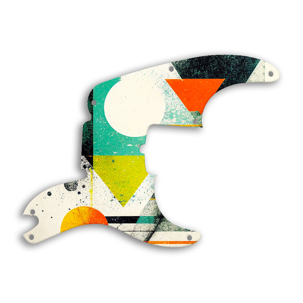 Fender PRECISION BASS 60TH ANNIVERSARY Custom Pickguard Scratchplate ABSTRACT Design