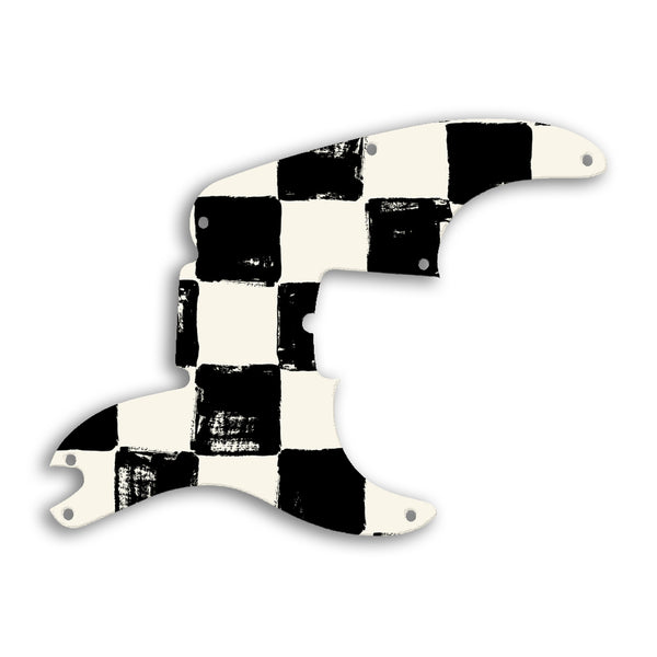 Fender PRECISION BASS 60TH ANNIVERSARY Custom Pickguard Scratchplate CHESS Design