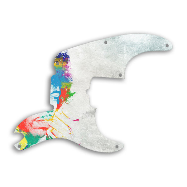 Fender PRECISION BASS 60TH ANNIVERSARY Custom Pickguard Scratchplate Jimi Design