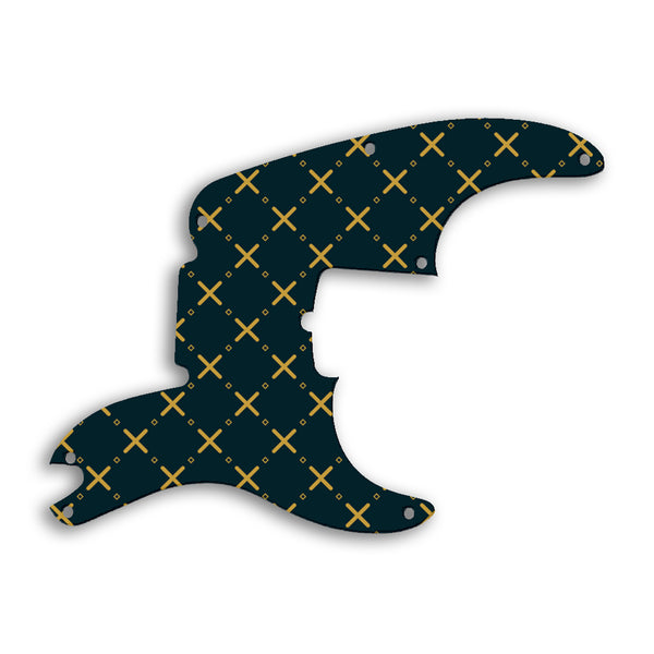 Fender PRECISION BASS 60TH ANNIVERSARY Custom Pickguard Scratchplate Pattern Design