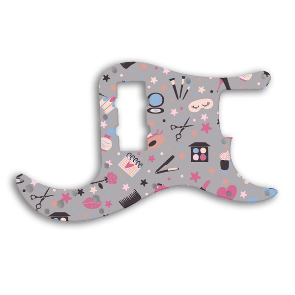 Fender Precision Bass Blacktop Custom Pickguard Scratchplate GIRLY Design