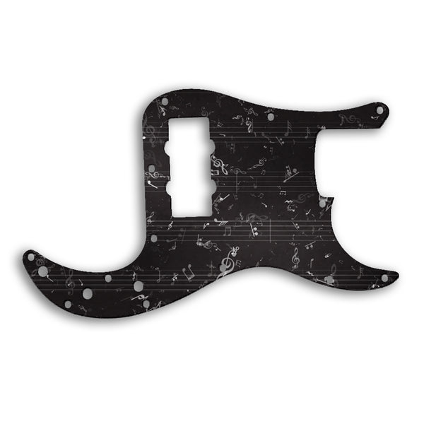 Fender Precision Bass Blacktop Custom Pickguard Scratchplate Music Design