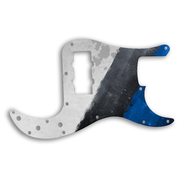 Fender Precision Bass Blacktop Custom Pickguard Scratchplate PAINT Design