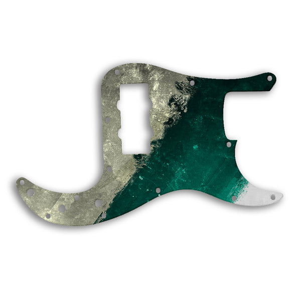 Fender Precision Bass Blacktop Custom Pickguard Scratchplate PAINT Design