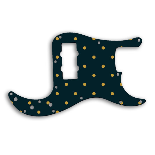 Fender Precision Bass Blacktop Custom Pickguard Scratchplate Pattern Design