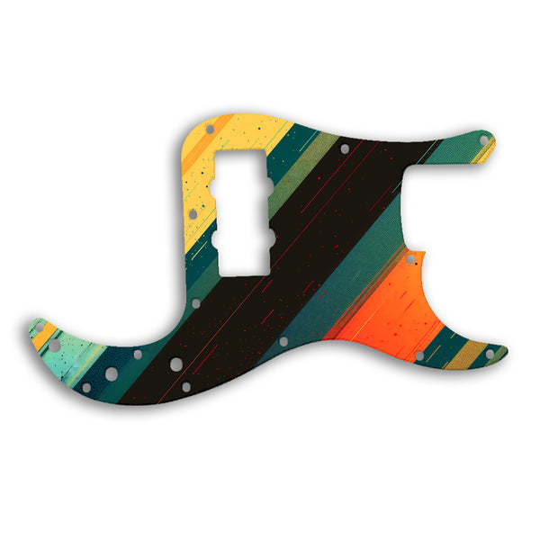 Fender Precision Bass Blacktop Custom Pickguard Scratchplate RETRO Design