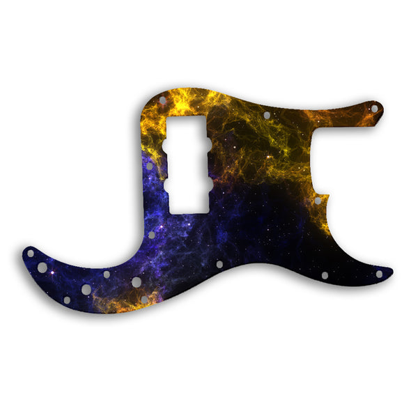 Fender Precision Bass Blacktop Custom Pickguard Scratchplate SPACE Design