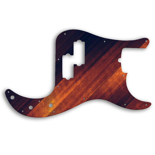 Fender PRECISION BASS AMERICAN PROFESSIONAL 4 STRING Custom Pickguard Scratchplate GRUNGE Design