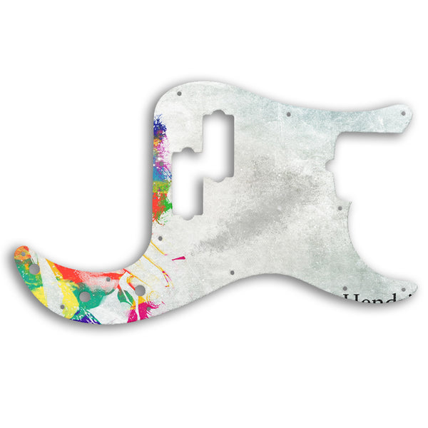 Fender PRECISION BASS AMERICAN PROFESSIONAL 4 STRING Custom Pickguard Scratchplate Jimi Design