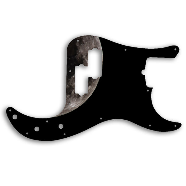 Fender PRECISION BASS AMERICAN PROFESSIONAL 4 STRING Custom Pickguard Scratchplate MOON Design