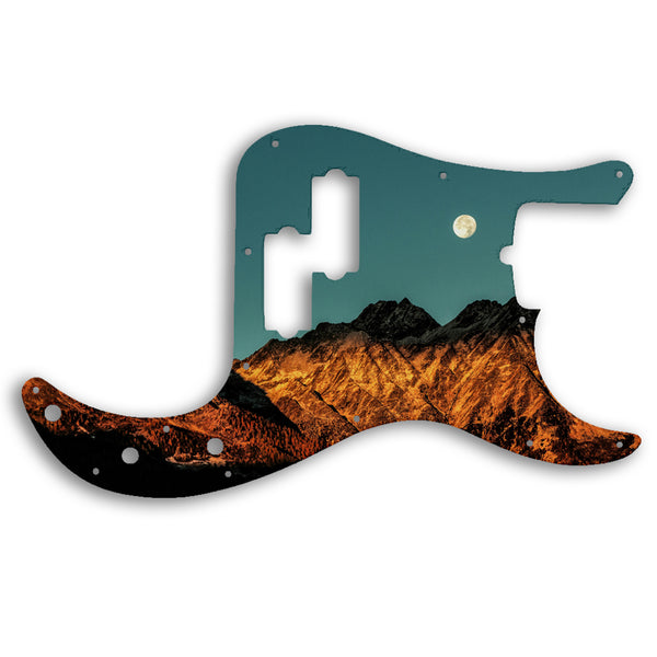 Fender PRECISION BASS AMERICAN PROFESSIONAL 4 STRING Custom Pickguard Scratchplate NIGHT Design