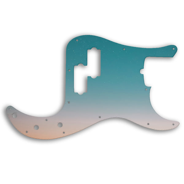 Fender PRECISION BASS AMERICAN PROFESSIONAL 4 STRING Custom Pickguard Scratchplate NIGHT Design