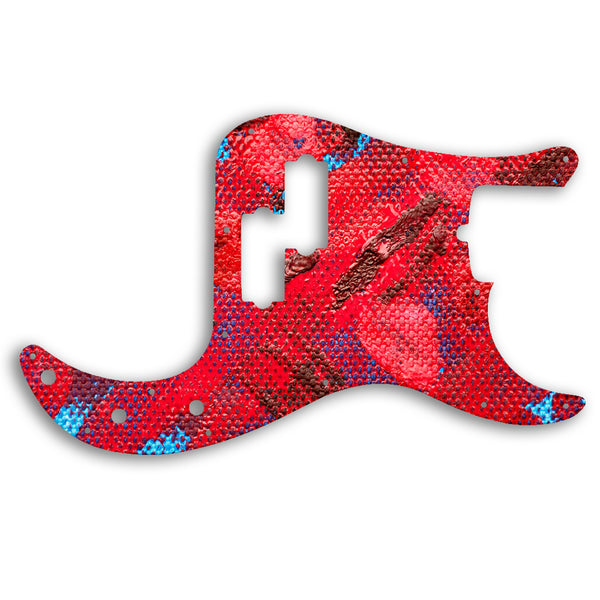 Fender PRECISION BASS AMERICAN PROFESSIONAL 4 STRING Custom Pickguard Scratchplate Paint Design