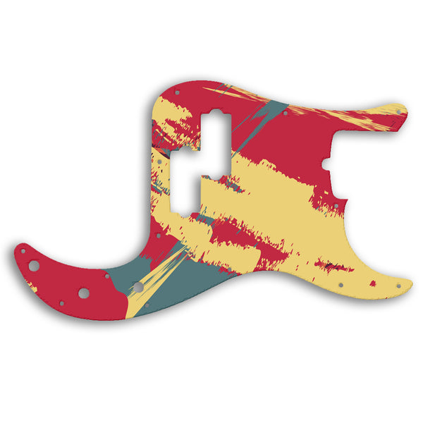 Fender PRECISION BASS AMERICAN PROFESSIONAL 4 STRING Custom Pickguard Scratchplate PAINT Design