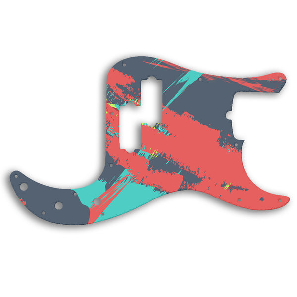 Fender PRECISION BASS AMERICAN PROFESSIONAL 4 STRING Custom Pickguard Scratchplate PAINT Design