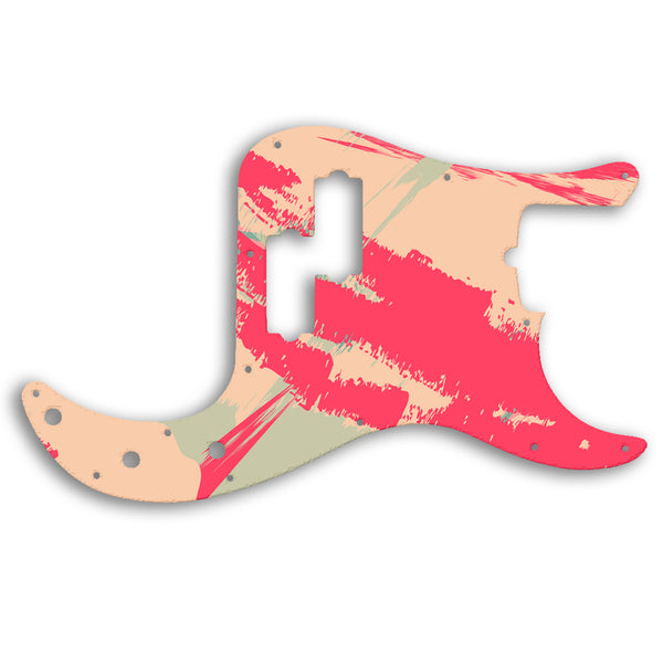 Fender PRECISION BASS AMERICAN PROFESSIONAL 4 STRING Custom Pickguard Scratchplate PAINT Design