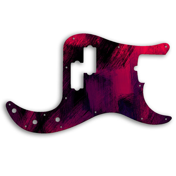 Fender PRECISION BASS AMERICAN PROFESSIONAL 4 STRING Custom Pickguard Scratchplate PAINT Design