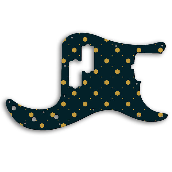 Fender PRECISION BASS AMERICAN PROFESSIONAL 4 STRING Custom Pickguard Scratchplate Pattern Design