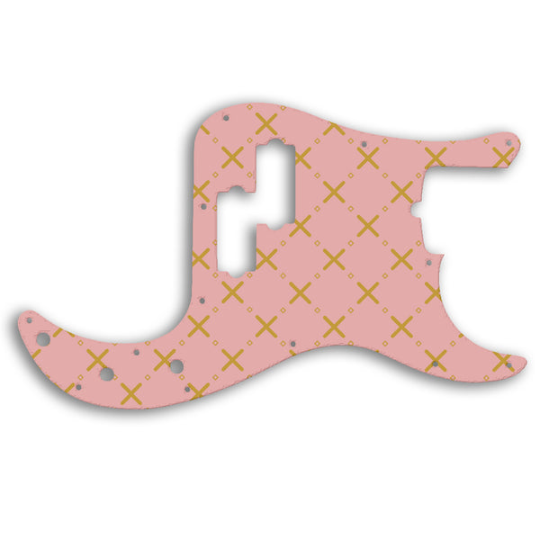 Fender PRECISION BASS AMERICAN PROFESSIONAL 4 STRING Custom Pickguard Scratchplate Pattern Design