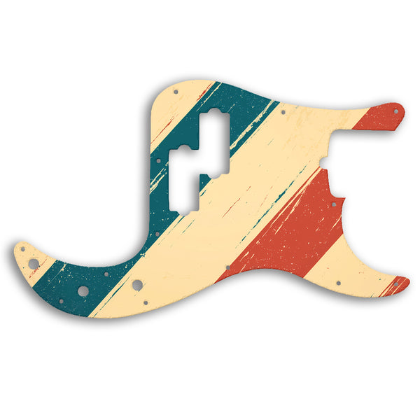 Fender PRECISION BASS AMERICAN PROFESSIONAL 4 STRING Custom Pickguard Scratchplate RETRO Design