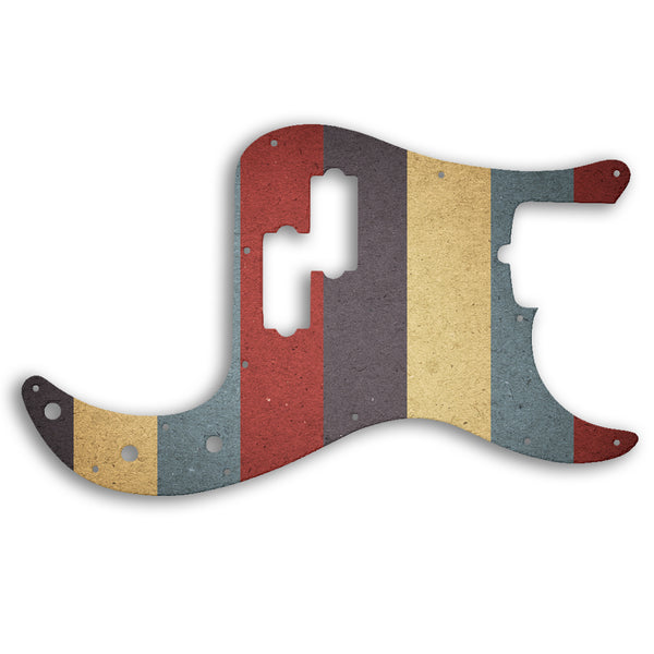 Fender PRECISION BASS AMERICAN PROFESSIONAL 4 STRING Custom Pickguard Scratchplate RETRO Design