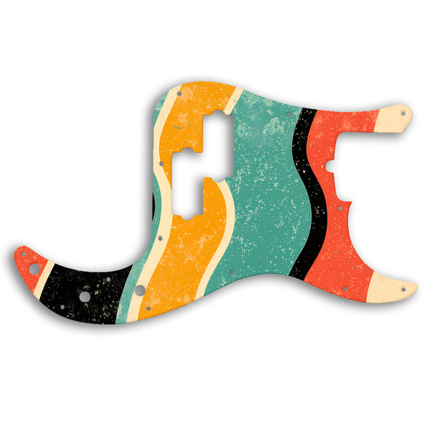 Fender PRECISION BASS AMERICAN PROFESSIONAL 4 STRING Custom Pickguard Scratchplate RETRO Design