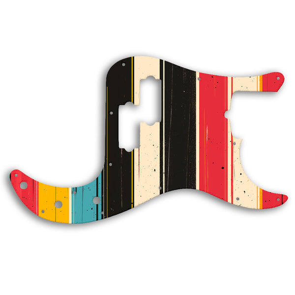 Fender PRECISION BASS AMERICAN PROFESSIONAL 4 STRING Custom Pickguard Scratchplate RETRO Design