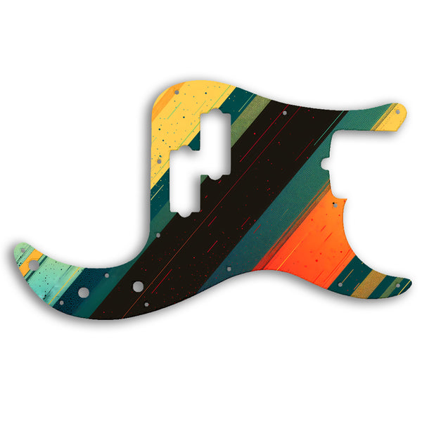 Fender PRECISION BASS AMERICAN PROFESSIONAL 4 STRING Custom Pickguard Scratchplate RETRO Design